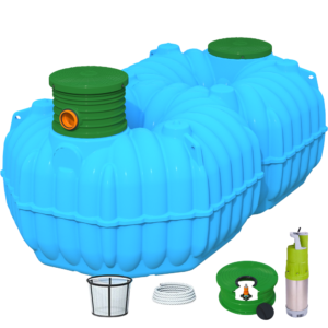 Ogrodowy system zbierania deszczówki Bolt 10000L