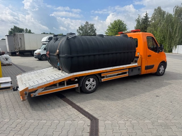 Zbiornik na ścieki 7000L Bolt
